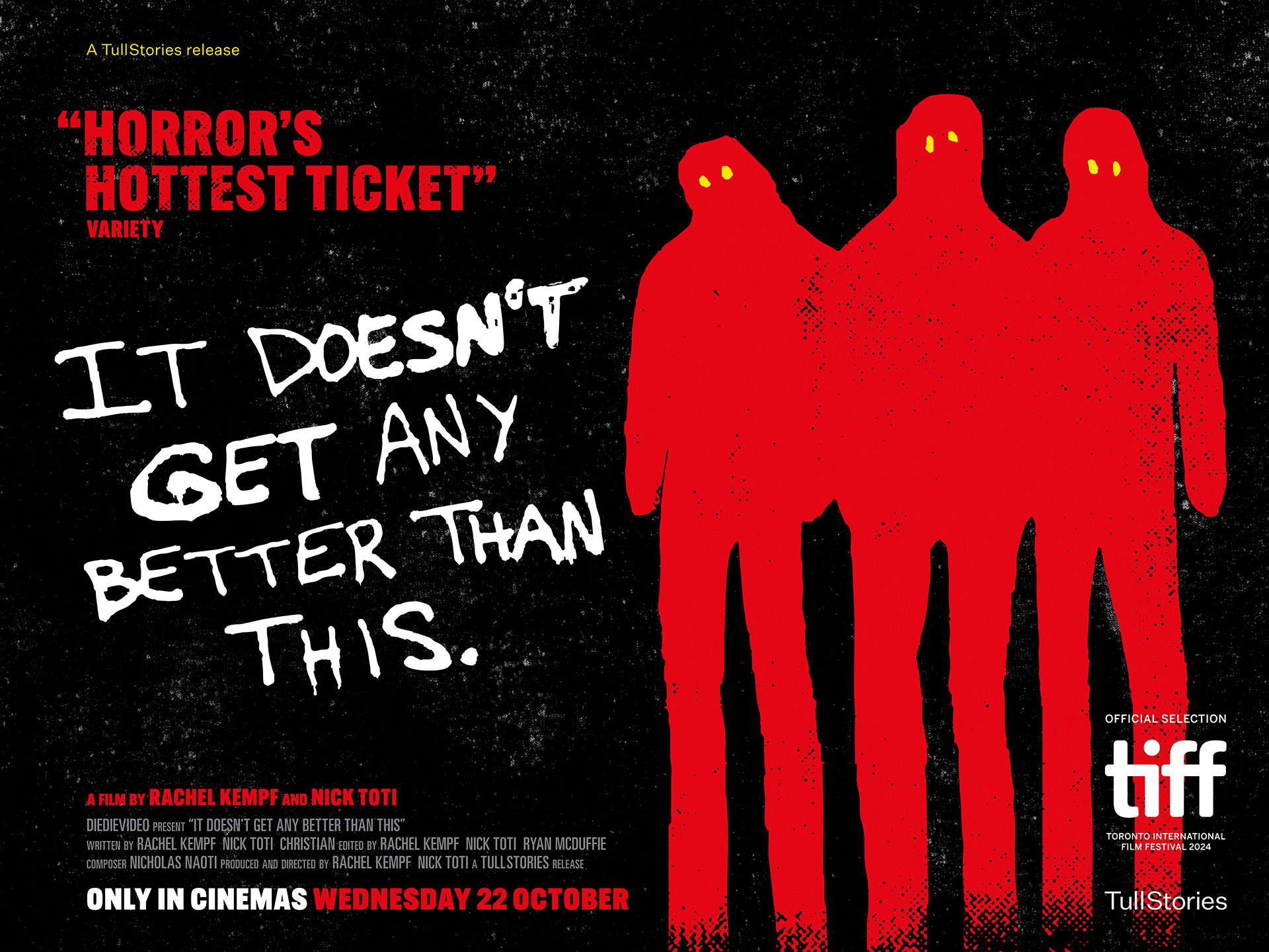 UK quad poster for It Doesn't Get Any Better Than This.